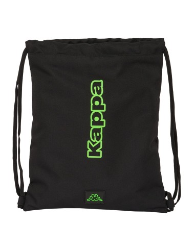SACO PLANO KAPPA "BLACK" Mochilas Saco Gym | Fraber
