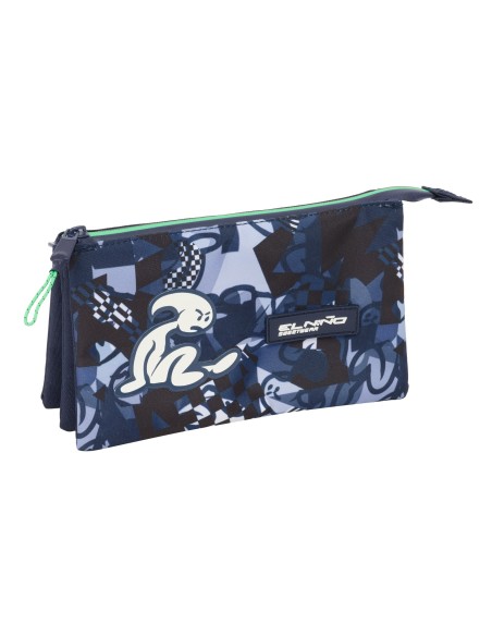 PORTATODO TRIPLE EL NIÑO "NAVY" Portatodo Estuche | Fraber