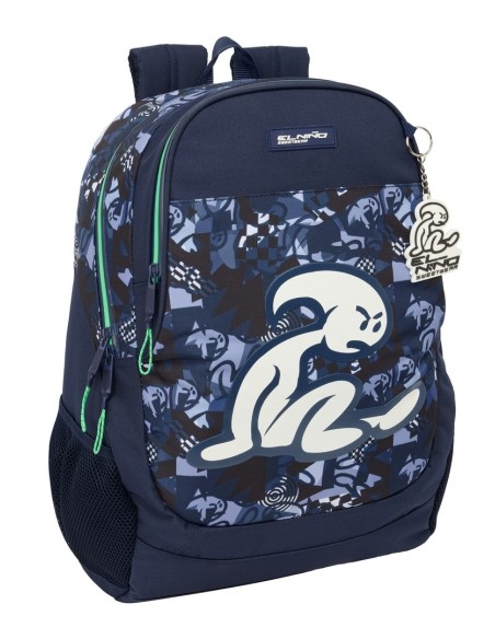 MOCHILA ADAPT.CARRO EL NIÑO "NAVY" Mochilas Escolares | F...