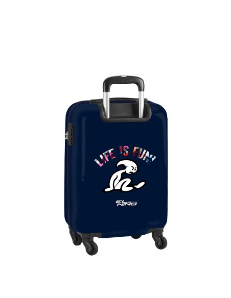 TROLLEY CABINA 20" 1 RUEDA EL NIO "LIFE IS FUN" Maletas C...