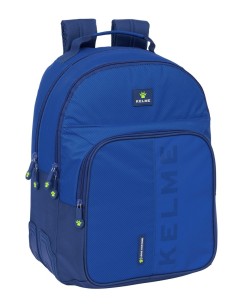 MOCHILA DOBLE ADAPT.CARRO KELME "BLUE" Mochilas Escolares...