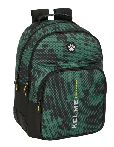 MOCHILA DOBLE ADAPT.CARRO KELME "CAMO" Mochilas Escolares...