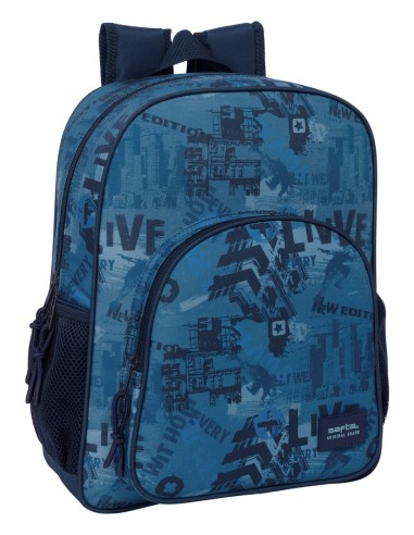 MOCHILA JUNIOR ADAPT.CARRO SAFTA "NEW EDITION" Mochilas E...