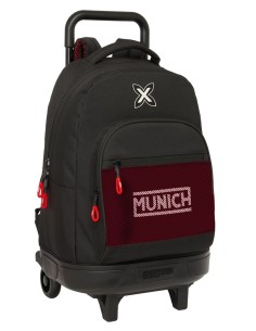 MOCHILA GDE. C/RUEDAS COMPACT EXTRAIBLE MUNICH "VULCAN" M...