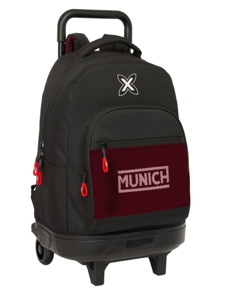 MOCHILA GDE. C/RUEDAS COMPACT EXTRAIBLE MUNICH "VULCAN" M...