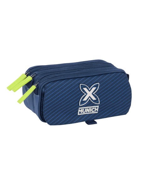 PORTATODO TRIPLE BIG MUNICH "BLUE INDIGO" Portatodo Estuc...
