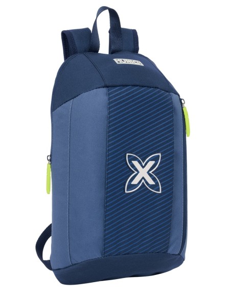 MINI MOCHILA CREMALLERA VERTICAL MUNICH "BLUE INDIGO" Moc...