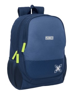 MOCHILA ADAPT.CARRO MUNICH "BLUE INDIGO" Mochilas Escolar...