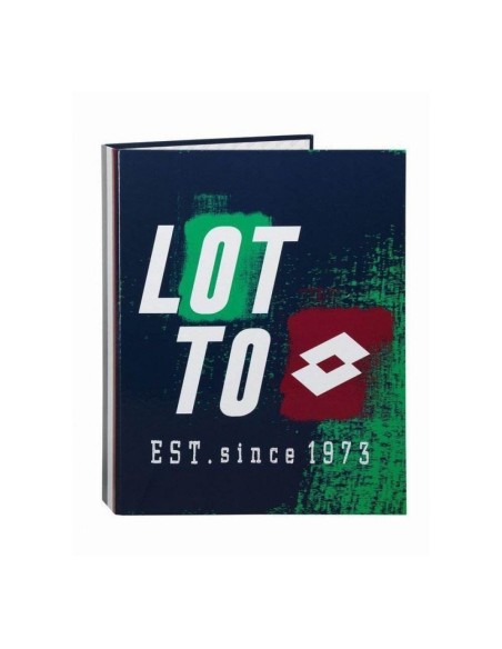 Carpeta 4 anillas lomo ancho Lotto Carpeta 4 anillas lomo ancho Lotto