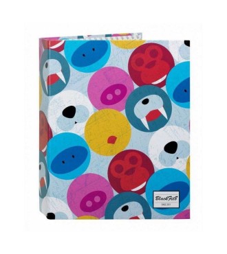 Carpeta 4 anillas lomo ancho Blackfit8