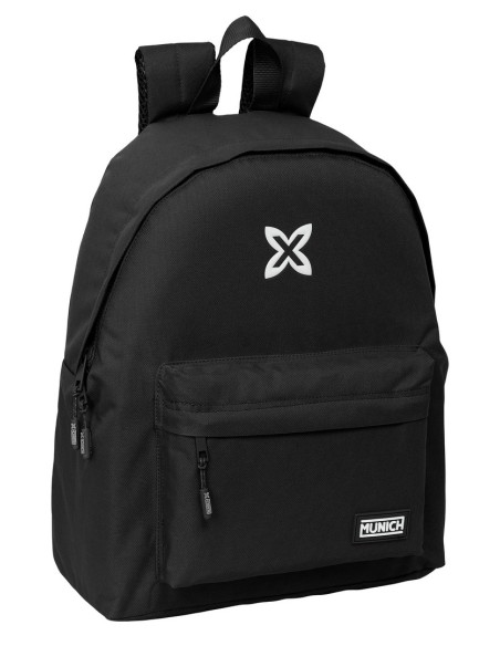MOCHILA MUNICH BASICOS "NEGRO" Mochilas Escolares | Fraber