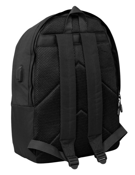 MOCHILA DOBLE PARA PORTATIL 15,6"+USB MUNICH BASICOS "NEG...