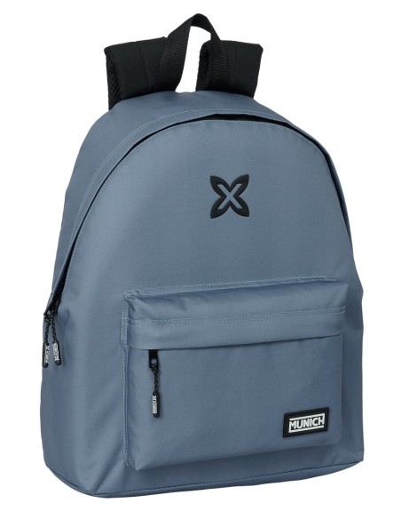MOCHILA MUNICH BASICOS "GRIS" Mochilas Escolares | Fraber