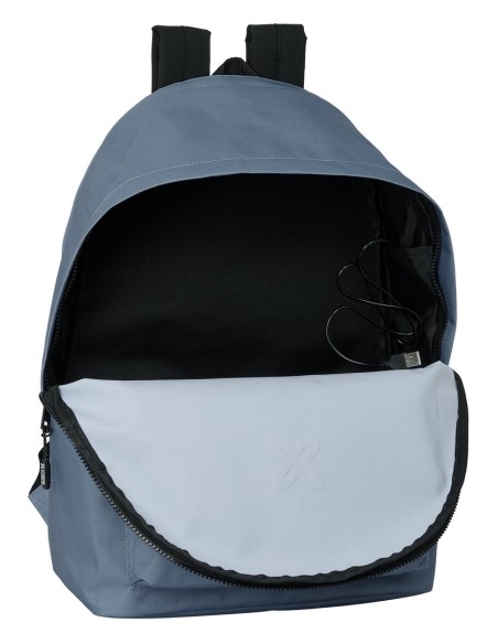 MOCHILA DOBLE PARA PORTATIL 15,6"+USB MUNICH BASICOS "GRI...