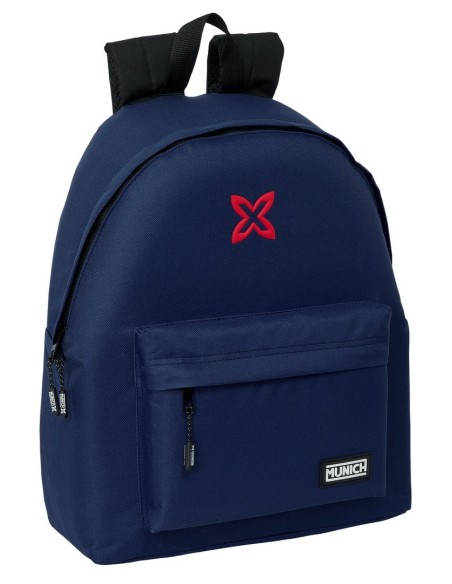MOCHILA MUNICH BASICOS "MARINO" Mochilas Escolares | Fraber