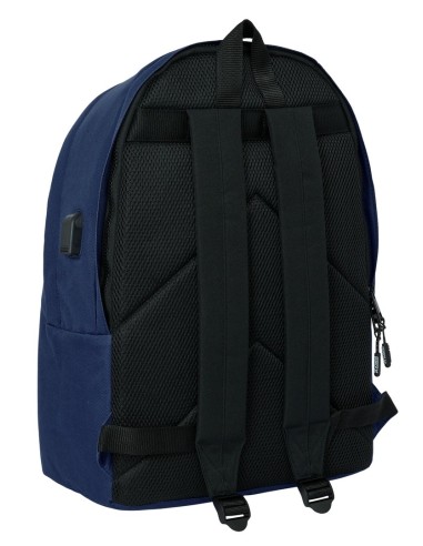 MOCHILA DOBLE PARA PORTATIL 15,6"+USB MUNICH BASICOS "MAR...
