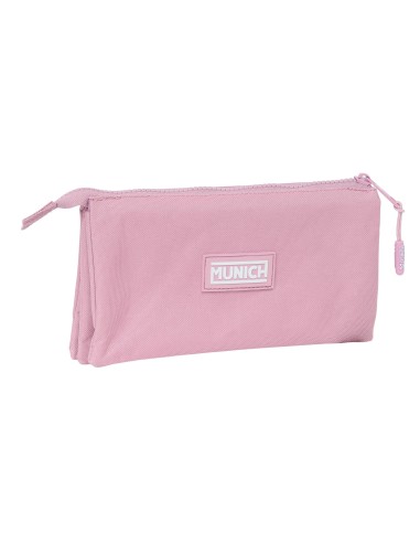 PORTATODO TRIPLE MUNICH BASICOS "ROSA" Portatodo Estuche ...
