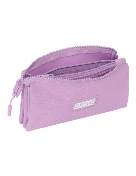 PORTATODO TRIPLE MUNICH BASICOS "LILA" Portatodo Estuche ...