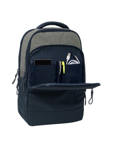MOCHILA PORTATIL 15,6"+TABLET+USB KAPPA "DARK NAVY" Mochi...