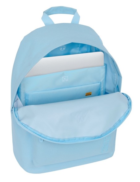 MOCHILA PARA PORTATIL 14,1" KAPPA BASICS "CELESTE" Mochil...