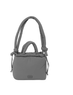 BOLSO MOOS CAPSULA ACOLCHADO "GREY" Bolsos Mujer | Fraber