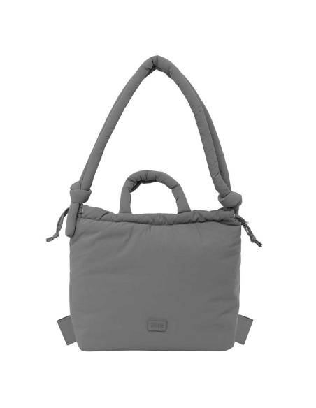 BOLSO MOCHILA MOOS CAPSULA ACOLCHADO "GREY" Mochilas Muje...