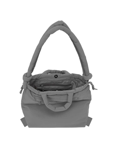 BOLSO MOCHILA MOOS CAPSULA ACOLCHADO "GREY" Mochilas Muje...