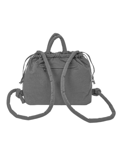 BOLSO MOCHILA MOOS CAPSULA ACOLCHADO "GREY" Mochilas Muje...