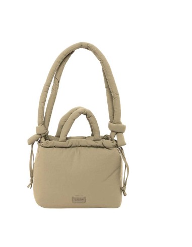 BOLSO MOOS CAPSULA ACOLCHADO "BEIGE" Bolsos Mujer | Fraber