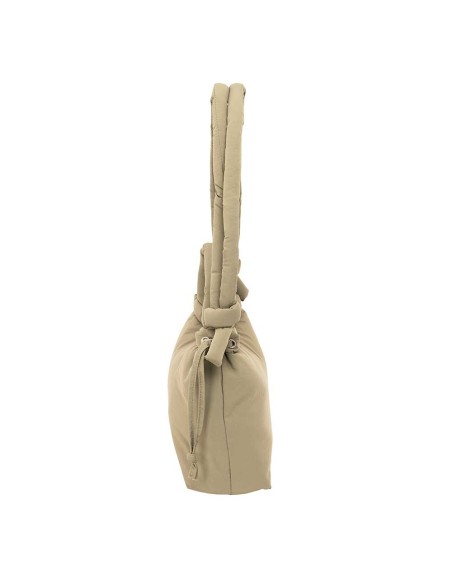 BOLSO MOOS CAPSULA ACOLCHADO "BEIGE" Bolsos Mujer | Fraber