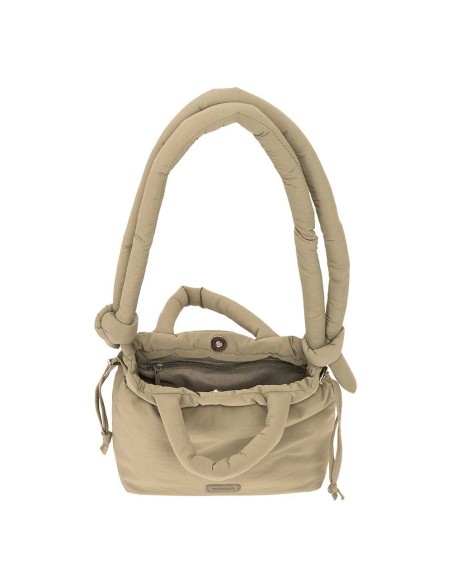 BOLSO MOOS CAPSULA ACOLCHADO "BEIGE" Bolsos Mujer | Fraber