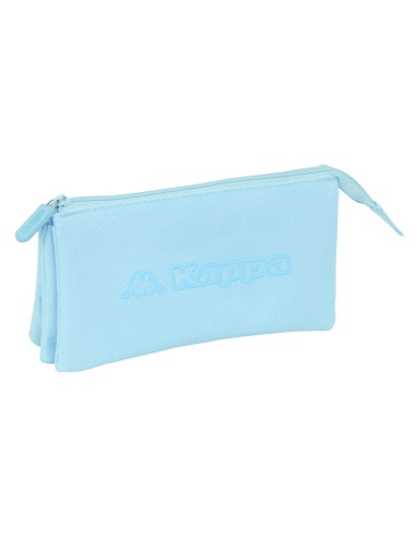 PORTATODO TRIPLE KAPPA BASICS "CELESTE" Portatodo Estuche...