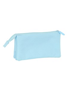 PORTATODO TRIPLE KAPPA BASICS "CELESTE" Portatodo Estuche... 2