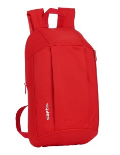 MINI MOCHILA BOLSILLO VERTICAL SAFTA ROJO Mochila de Pase...