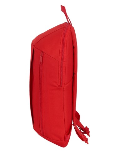 MINI MOCHILA BOLSILLO VERTICAL SAFTA ROJO Mochila de Pase...