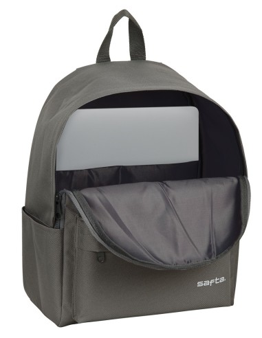 MOCHILA PARA PORTATIL 14,1" SAFTA GRIS HUMO Mochilas para...