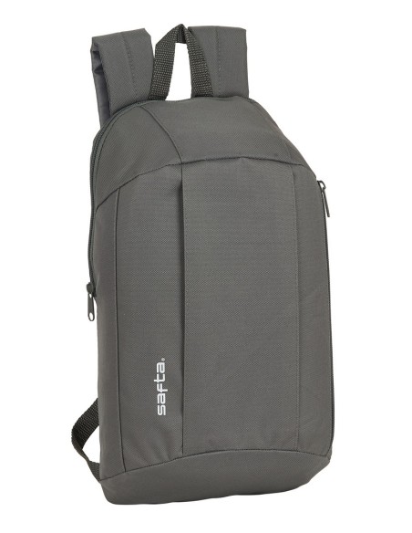 MINI MOCHILA BOLSILLO VERTICAL SAFTA GRIS HUMO Mochila de...