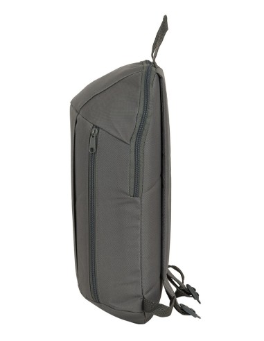 MINI MOCHILA BOLSILLO VERTICAL SAFTA GRIS HUMO Mochila de...