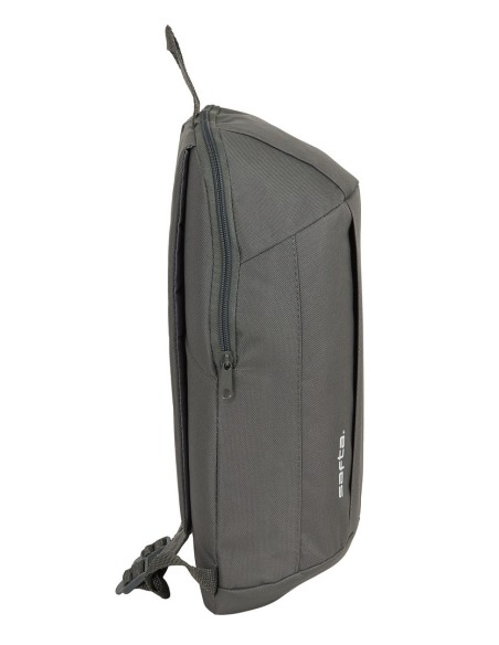 MINI MOCHILA BOLSILLO VERTICAL SAFTA GRIS HUMO Mochila de...