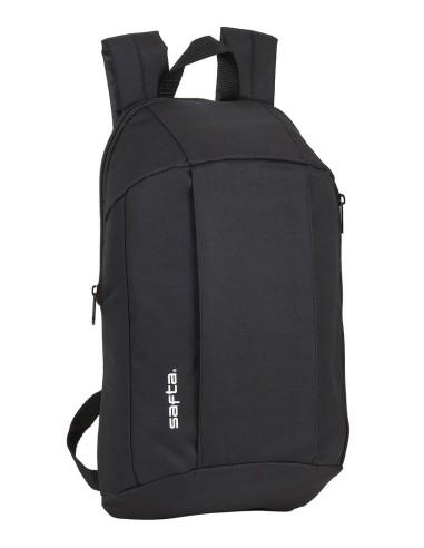 MINI MOCHILA BOLSILLO VERTICAL SAFTA NEGRO Mochila de Pas...
