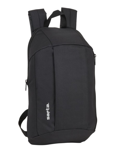 MINI MOCHILA BOLSILLO VERTICAL SAFTA NEGRO Mochila de Pas...