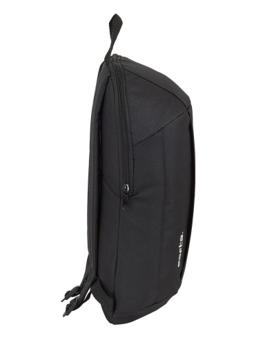 MINI MOCHILA BOLSILLO VERTICAL SAFTA NEGRO Mochila de Pas...