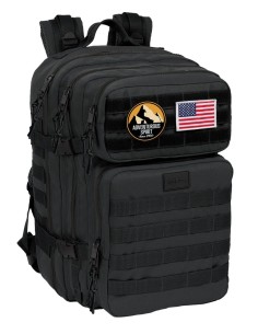 MOCHILA MILITAR PORTATIL 15,6'' SAFTA BASIC "NEGRO" Mochi...