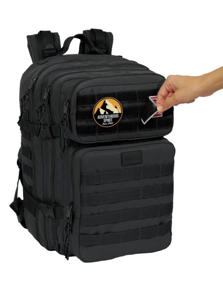 MOCHILA MILITAR PORTATIL 15,6'' SAFTA BASIC "NEGRO" Mochi...