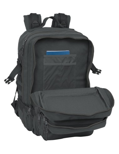 MOCHILA MILITAR PORTATIL 15,6'' SAFTA BASIC "GRIS" Mochil...