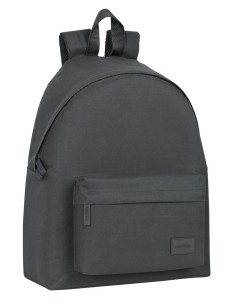 MOCHILA SAFTA BASIC "GRIS" Mochilas Escolares | Fraber