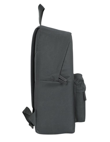 MOCHILA SAFTA BASIC "GRIS" Mochilas Escolares | Fraber