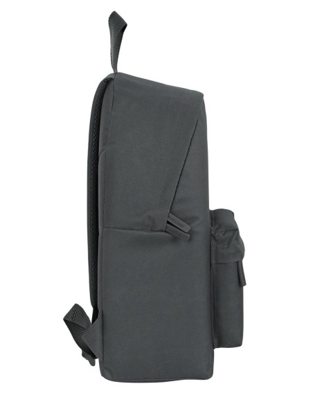 MOCHILA SAFTA BASIC "GRIS" Mochilas Escolares | Fraber