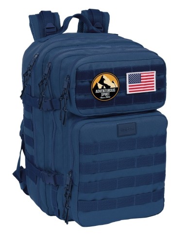 MOCHILA MILITAR PORTATIL 15,6'' SAFTA BASIC "MARINO" Moch...