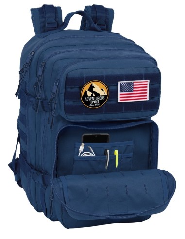 MOCHILA MILITAR PORTATIL 15,6'' SAFTA BASIC "MARINO" Moch...